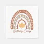 Boho Herfst herfstquote Servet (Voorkant)