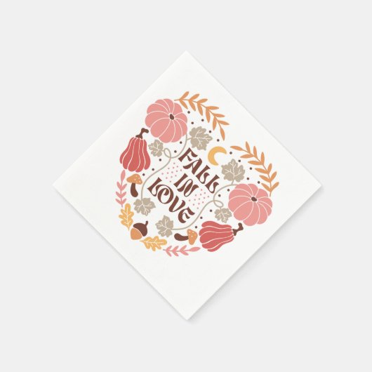 Boho Herfst herfstquote Servet (Hoek)