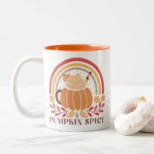 Boho Herfst herfstquote Tweekleurige Koffiemok