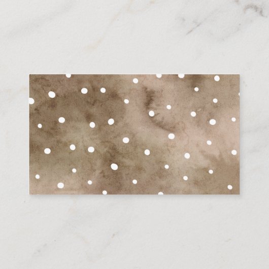 Boho Herfst In Liefde Pampas Grass Luier Raffle Informatiekaartje (Achterkant)