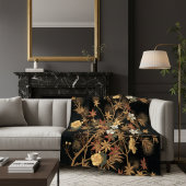 Boho Herfst Japans Fleece Deken