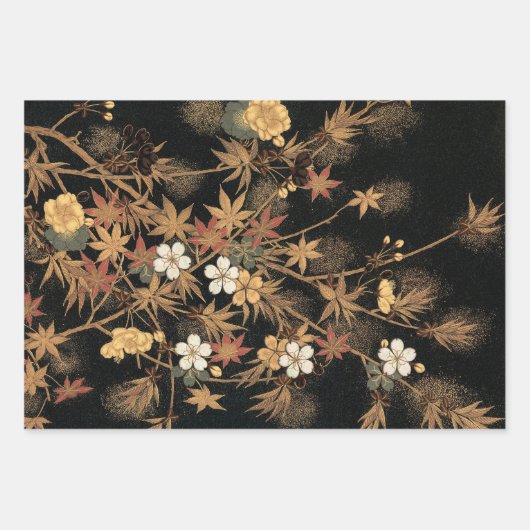 Boho Herfst Japans Inpakpapier Vel (Voorkant 2)