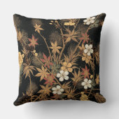 Boho Herfst Japans Kussen (Achterkant)