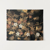 Boho Herfst Japans Wandkleed (Voorkant (horizontaal))