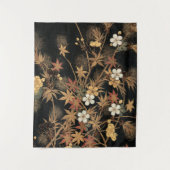Boho Herfst Japans Wandkleed (Voorkant)