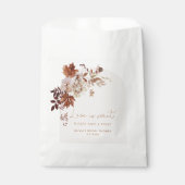 Boho herfst liefde is lief, neem een traktatie bedankzakje (Voorkant)