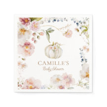 Boho Herfst Meisje Baby shower