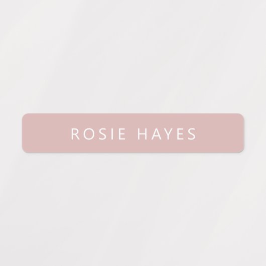 Boho Herfst Naam Labels (Design 2)