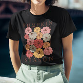 Boho Herfst Ontwerp Tri-Blend Shirt