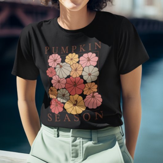 Boho Herfst Ontwerp Tri-Blend Shirt