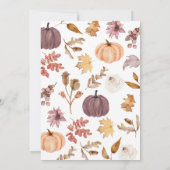 Boho Herfst Open Huis, Realtor Housewarming Kaart (Achterkant)