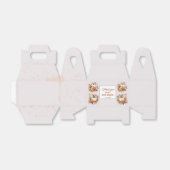 Boho Herfst pompoen Baby shower Bedankdoosjes (Uitgevouwen)