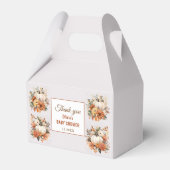 Boho Herfst pompoen Baby shower Bedankdoosjes (Voorkant Zijde)