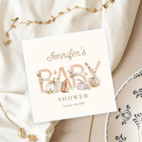 Boho Herfst pompoen Baby shower