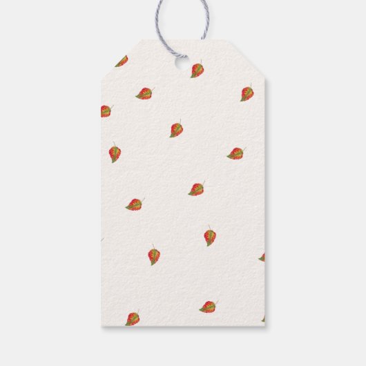 Boho herfst pompoen bedankt baby shower cadeaulabel (Achterkant)