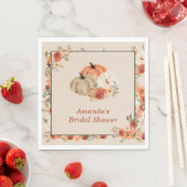 Boho-herfst-pompoen-bruiloftfeest Servet (Insitu)