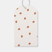 Boho Herfst pompoen dank u verjaardag Cadeaulabel (Achterkant)