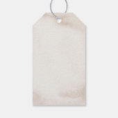 Boho herfst pompoen douche dank u cadeaulabel (Achterkant)