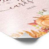 Boho Herfst Pompoen Laat Je Receptkaart Hier Foto Afdruk (Hoek)