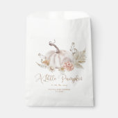 Boho herfst pompoen nemen een trappelzak bedankzakje (Voorkant)