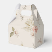 Boho Herfst pompoen Papier voor forceren Bedankdoosjes (Achterkant)