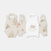 Boho Herfst pompoen Papier voor forceren Bedankdoosjes (Uitgevouwen)