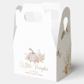 Boho Herfst pompoen Papier voor forceren Bedankdoosjes (Geopend)