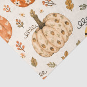 Boho Herfst Pompoen Tissuepapier (Detail)