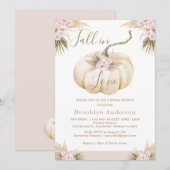 Boho Herfst Pumpkin Herfst in Love Vrijgezellenfee Kaart (Voorkant / Achterkant)