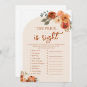 Boho Herfst Raad de juiste prijs Vrijgezellenfeest Kaart (Voorkant / Achterkant)