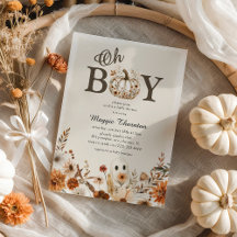 Boho Herfst Spookbloem Halloween Jongen Baby Borre
