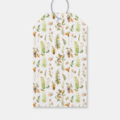 Boho Herfst thema Herfst bruiloft Dank u Cadeaulabel (Achterkant)