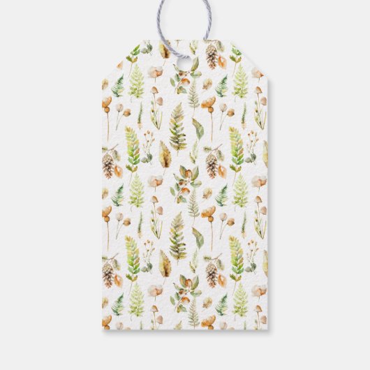 Boho Herfst thema Herfst bruiloft Dank u Cadeaulabel (Achterkant)