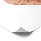 Boho Herfst Vrijgezellenfeest Welkomstbord Poster (Hoek)