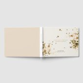 Boho Herfst Wilde Bloem | Botanische Trouw Gastenboek (Volledig)