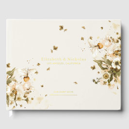 Boho Herfst Wilde Bloem | Botanische Trouw Gastenboek