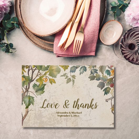 Boho Herfst Wilde Bloem Botanische Trouw Gastenboek