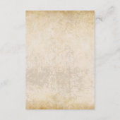 Boho herfst Wildflower Botanische bruiloft Informatiekaartje (Achterkant)