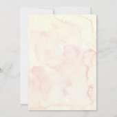 Boho Herfst Wildflower Vrijgezellenfeest Kaart (Achterkant)