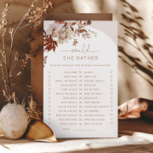 Boho herfst Zou ze liever vrijgezellenfeest spelen