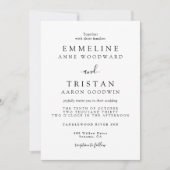 Boho herfstbladeren | Botanische bruiloft Kaart (Voorkant)