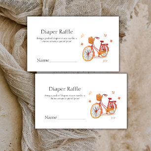 Boho-herfstbladeren-fiets-luier-raffle-babyshower Informatiekaartje