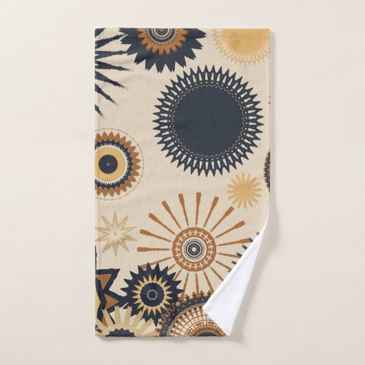 Boho Herhaalt Patroon Bad Handdoek (Handdoek)