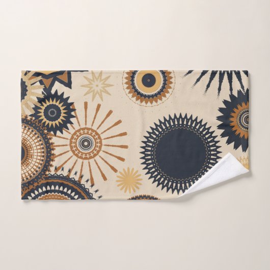 Boho Herhaalt Patroon Bad Handdoek (Handdoek)