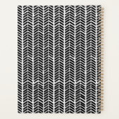 Boho Herringbone Teacher Planner (Achterkant)