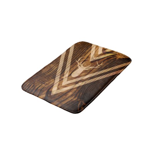 Boho hert op bijthout badmat (Gekanteld)