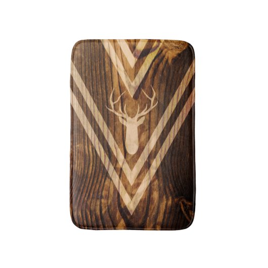 Boho hert op bijthout badmat (Voorkant Verticaal)