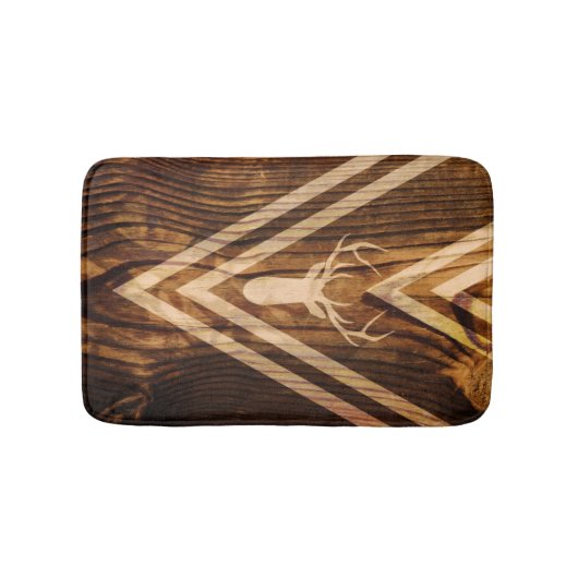 Boho hert op bijthout badmat (Voorkant)