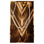 Boho hert op bijthout klein cadeauzakje (Voorkant)