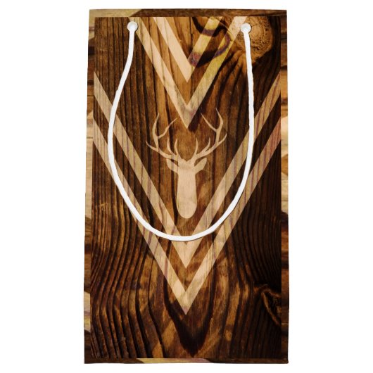 Boho hert op bijthout klein cadeauzakje (Voorkant)